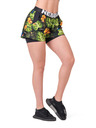 Nebbia High-energy dámske double layer šortky Nebbia 563 Jungle green