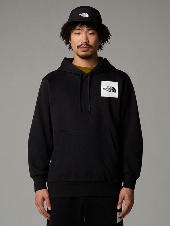 The North Face Pánska čierna mikina The North face Fine Hoodie
