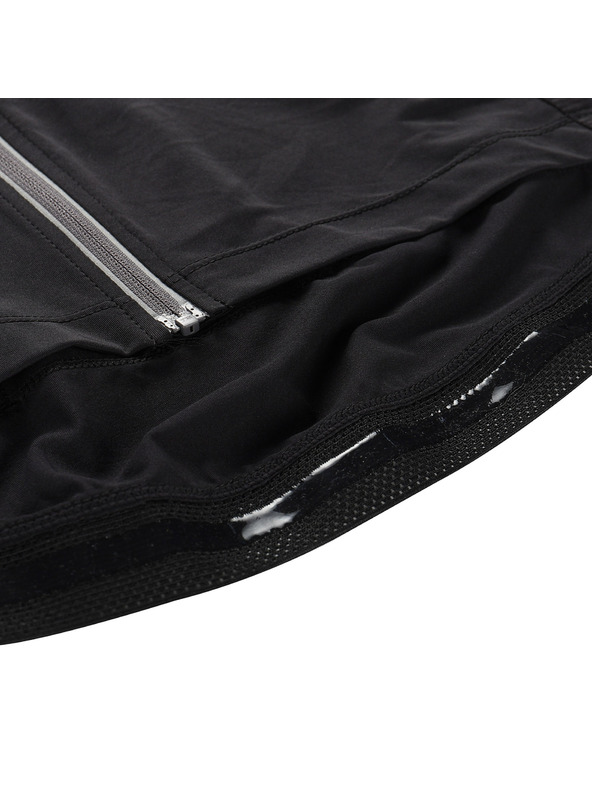 ALPINE PRO Pánsky rýchloschnúci cyklistický dres ALPINE PRO SAGEN 2 black