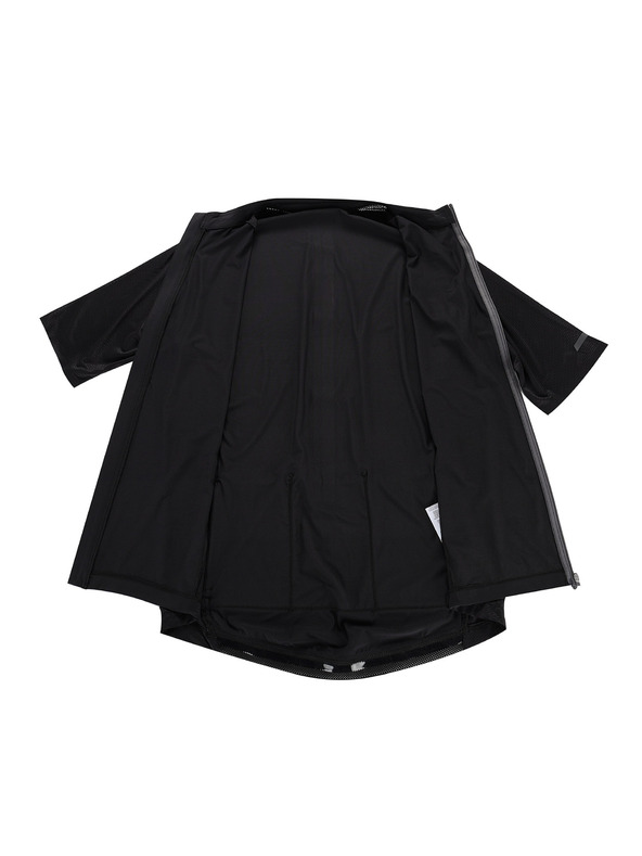 ALPINE PRO Pánsky rýchloschnúci cyklistický dres ALPINE PRO SAGEN 2 black