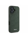 DKNY DKNY PU Kožený Zadný Kryt pre iPhone 16 Green