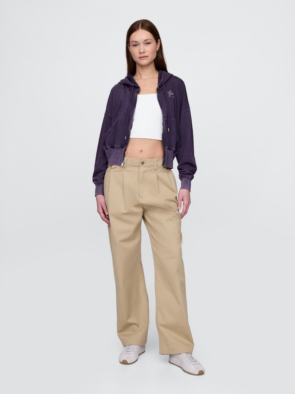 GAP Oversize mikina s logom VintageSoft Americana GAP