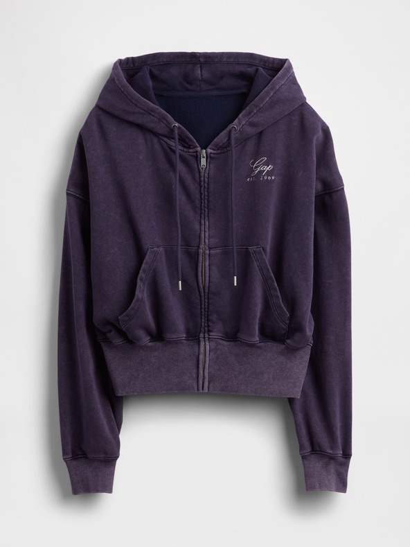 GAP Oversize mikina s logom VintageSoft Americana GAP