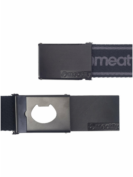Meatfly Meatfly pánsky opasok Draco Black