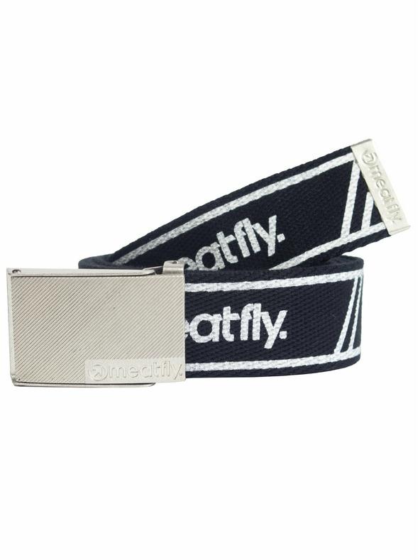 Meatfly Meatfly pánsky opasok Draco White/Black