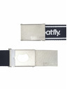 Meatfly Meatfly pánsky opasok Draco White/Black