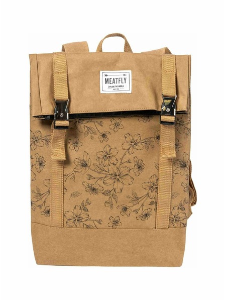 Meatfly Meatfly papierový batoh Vimes Blossom Brown 11 L
