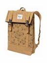 Meatfly Meatfly papierový batoh Vimes Blossom Brown 11 L