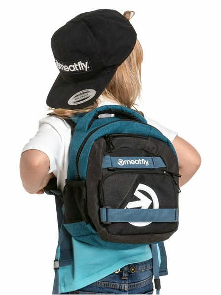Meatfly Meatfly batoh Levi Petrol Heather/Charcoal Heather 10 L