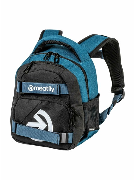 Meatfly Meatfly batoh Levi Petrol Heather/Charcoal Heather 10 L