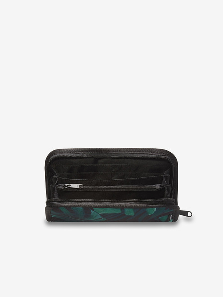 Dakine Petrolejová dámska vzorovaná peňaženka Dakine Luna Wallet Night Tropical