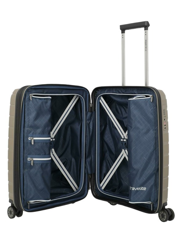 Travelite Cestovný kufor Travelite Air Base S exp Champagne