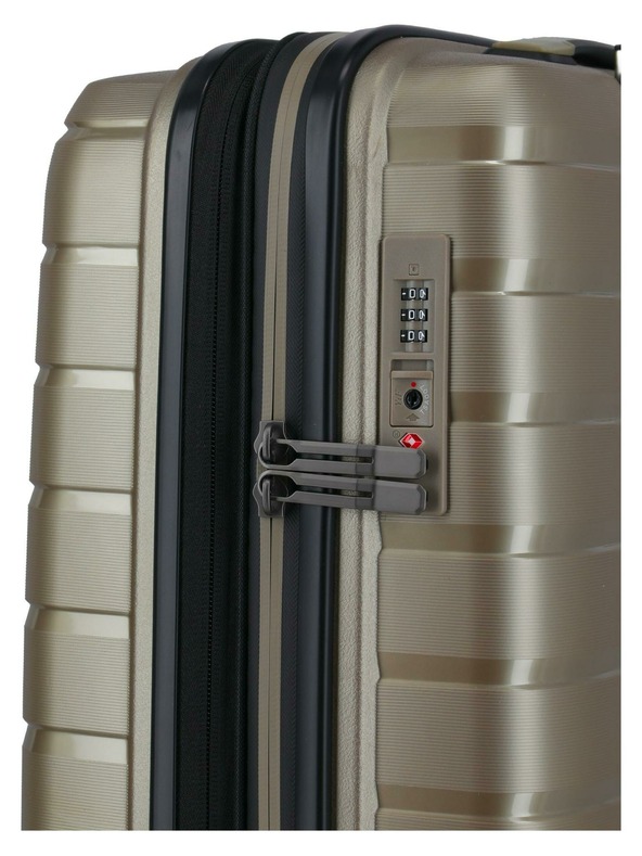 Travelite Cestovný kufor Travelite Air Base S exp Champagne