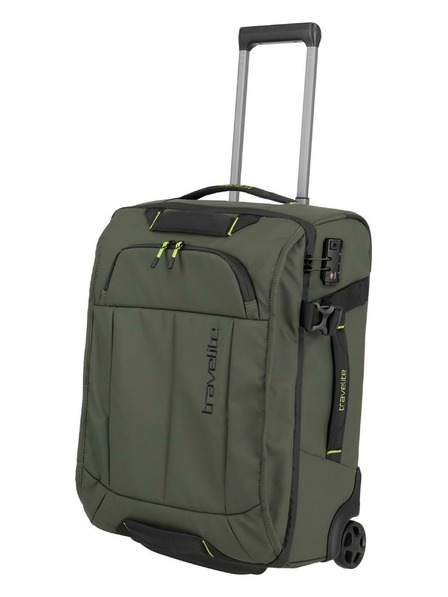 Travelite Cestovná taška Travelite Briize Wheeled duffle S Khaki