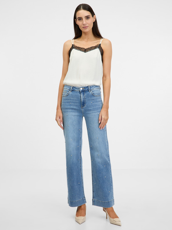 Orsay Krémový dámsky top ORSAY