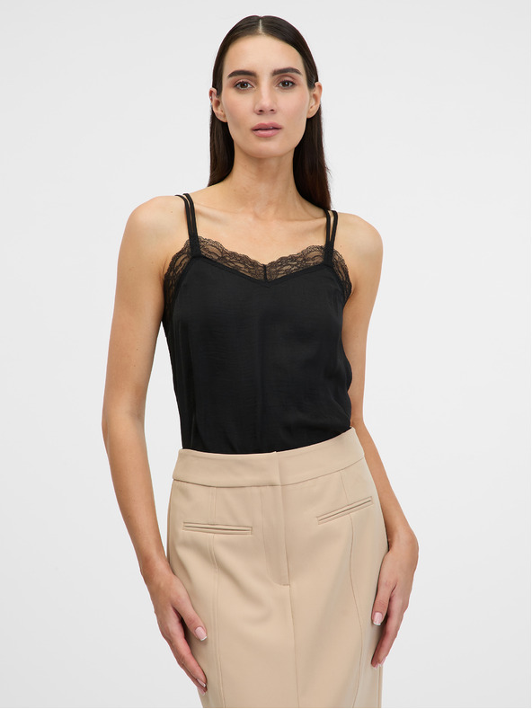 Orsay Čierny dámsky top ORSAY