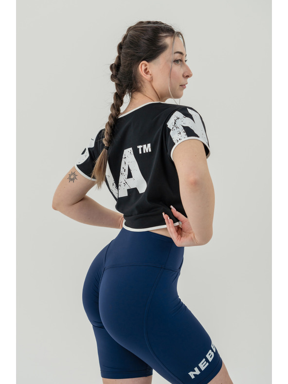 Nebbia Crop top tričko GAME ON 610