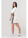 Nebbia Tričkové oversized šaty NEBBIA CLUB 594 XS/S, krémové