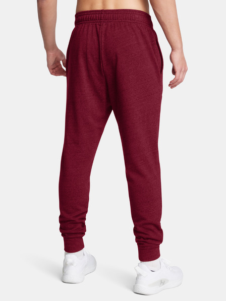 Under Armour Pánske tepláky Under Armour UA Rival Terry Jogger-RED