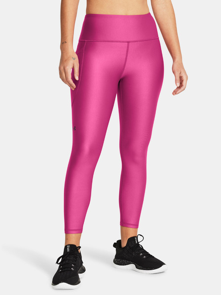 Under Armour Dámske legíny Under Armour Tech Hi Ankle Leg-PNK