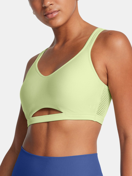 Under Armour Dámska podprsenka Under Armour UA Infinity Low Mesh-GRN