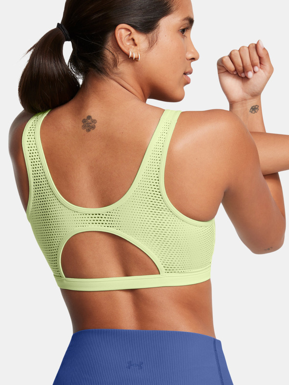 Under Armour Dámska podprsenka Under Armour UA Infinity Low Mesh-GRN