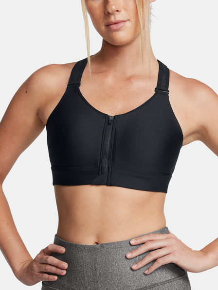 Under Armour Dámska podprsenka Under Armour UA Infinity High Zip 2.0 Bra-BLK