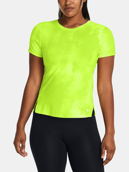 Under Armour Dámske tričko Under Armour UA Launch Elite Printed SS-GRN