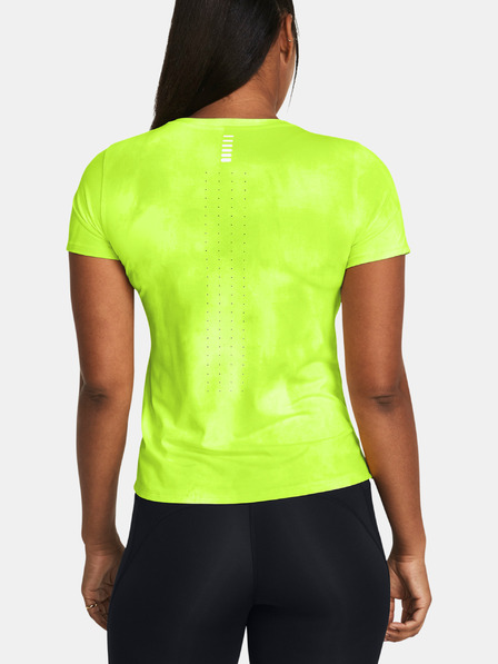 Under Armour Dámske tričko Under Armour UA Launch Elite Printed SS-GRN