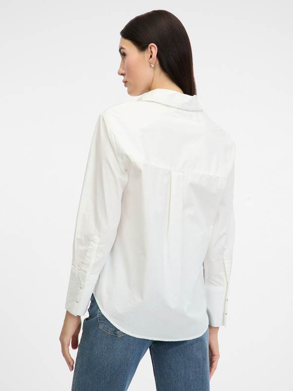 Orsay Biela dámska košeľa ORSAY