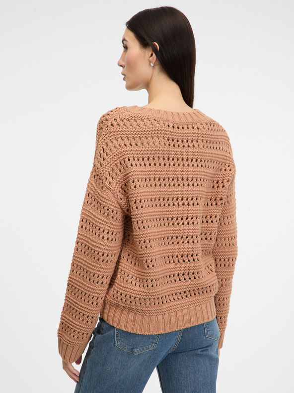 Orsay Svetlohnedý dámsky sveter ORSAY