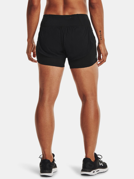 Under Armour Kraťasy Under Armour UA RUSH Run 2N1 Short - čierna