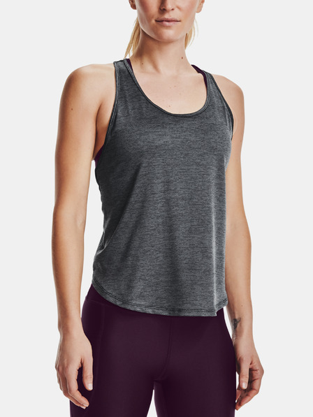 Under Armour Tielko Under Armour Tech Vent Tank - Čierna