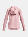 Under Armour Dievčenská mikina Under Armour Rival Fleece LU FZ Hoodie