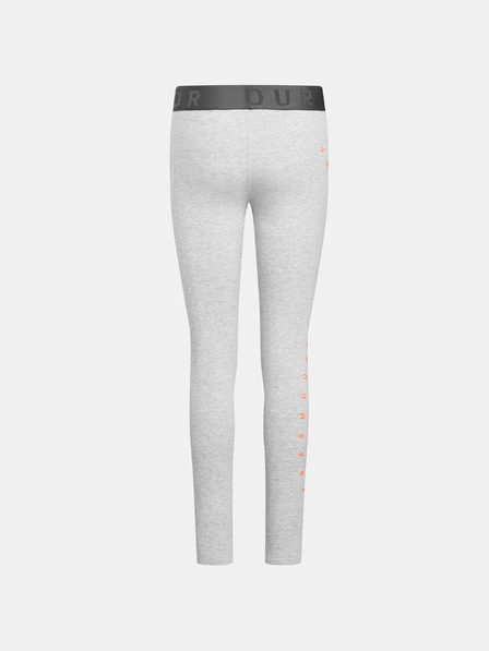 Under Armour Svetlo šedé dámske legíny Favorite Armour Favorite Graphic