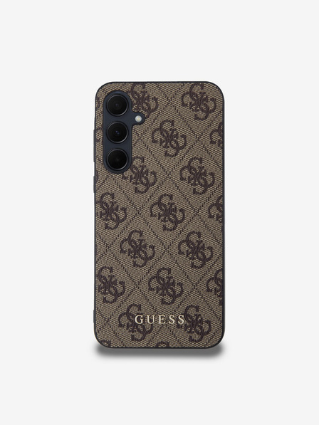 Guess Guess 4G Zadný kryt pre Samsung Galaxy A35 5G Brown