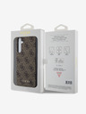 Guess Guess 4G Zadný kryt pre Samsung Galaxy A35 5G Brown