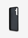 Guess Guess PU 4G Metal Logo Zadný kryt pre Samsung Galaxy A55 5G Grey