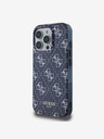 Guess Guess IML Denimový efekt MagSafe Zadný kryt pre iPhone 16 Pro Max Dark Blue