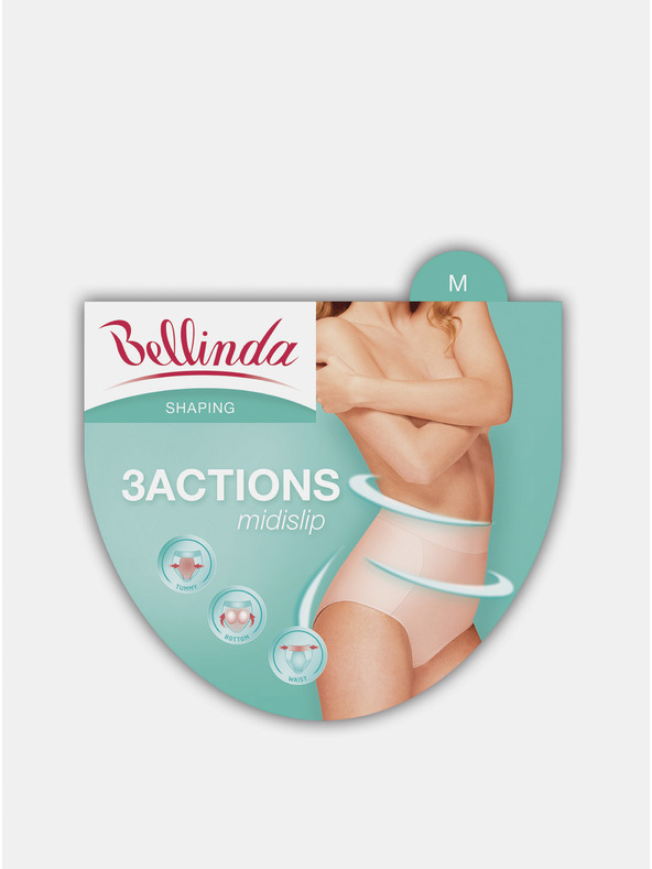 Bellinda Telové dámske formujúce nohavičky Bellinda 3ACTIONS MIDISLIP