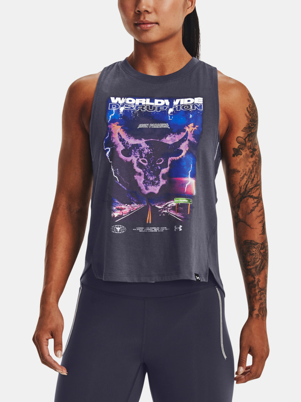 Under Armour Dámske tielko Under Armour UA PJT ROCK WORLDWIDE TANK