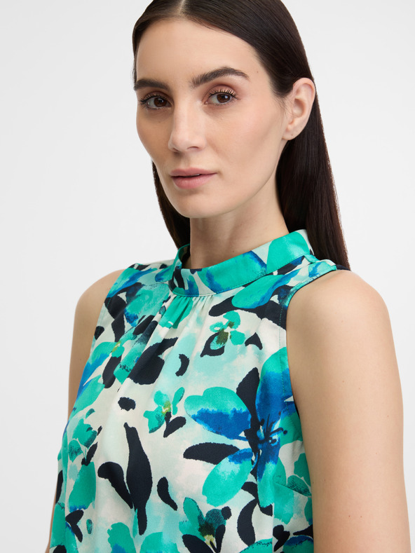 Orsay Modrá dámska blúzka ORSAY