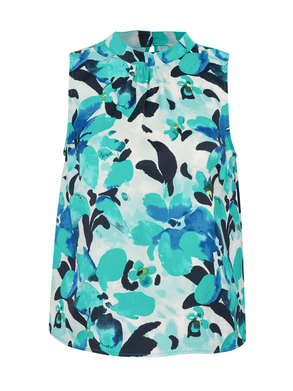 Orsay Modrá dámska blúzka ORSAY