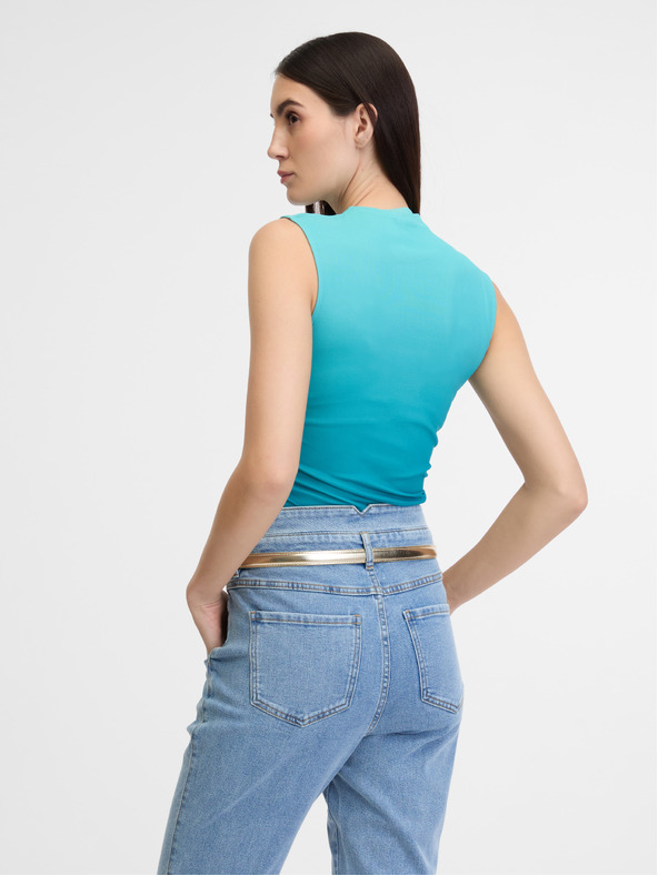 Orsay Modrá dámska blúzka ORSAY