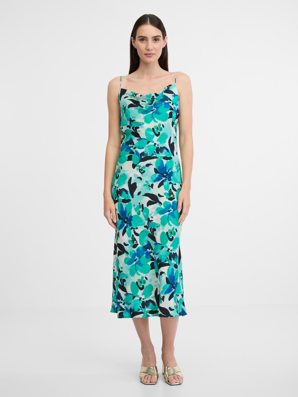 Orsay Modré dámske šaty ORSAY