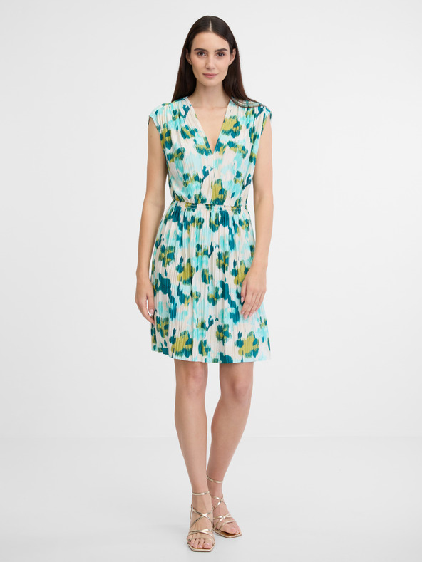 Orsay Modré dámske šaty ORSAY