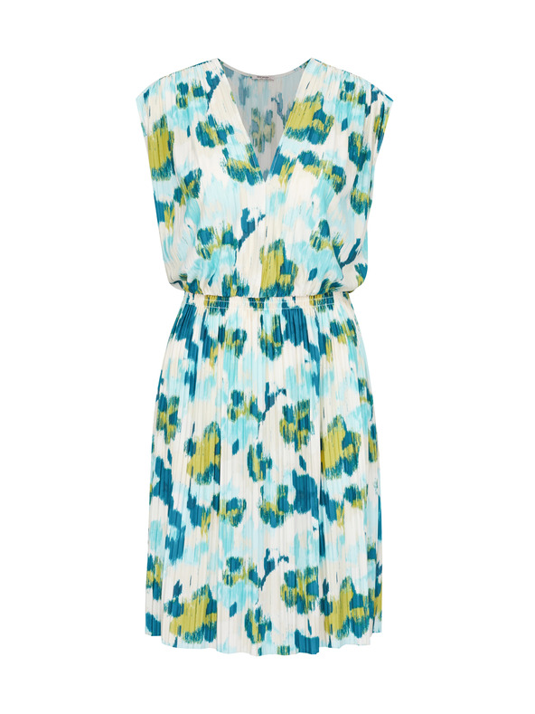 Orsay Modré dámske šaty ORSAY