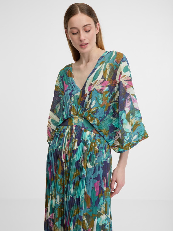 Orsay Modré dámske maxišaty ORSAY