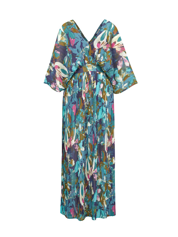 Orsay Modré dámske maxišaty ORSAY