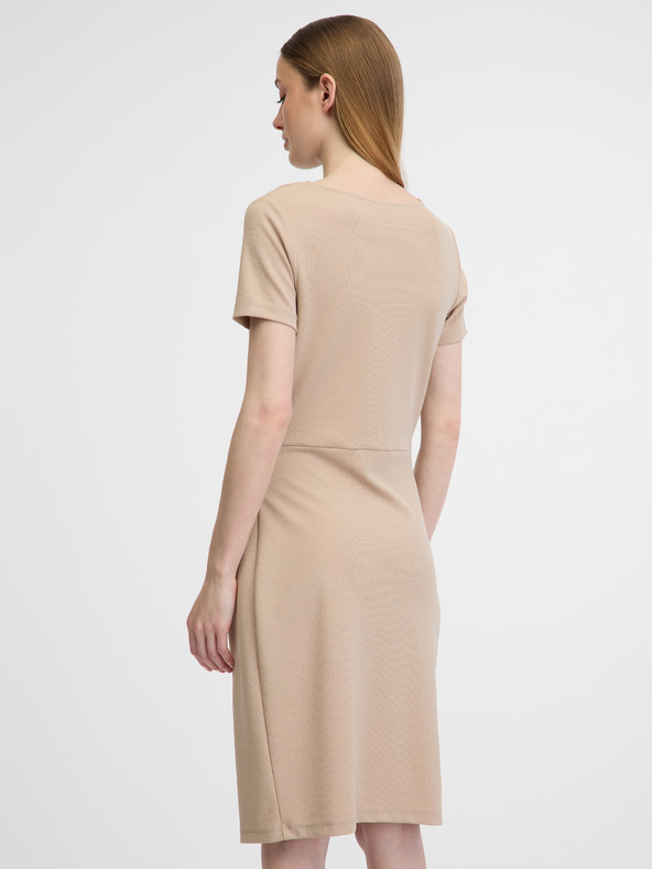 Orsay Béžové dámske šaty ORSAY